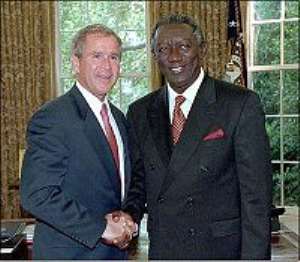 The legacy of Kufour of Ghana and Bush of USA